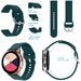 Set 4 Curele iUni compatibile cu Samsung Galaxy Watch 46mm, Samsung Watch Gear S3, 22 mm, Turquoise,